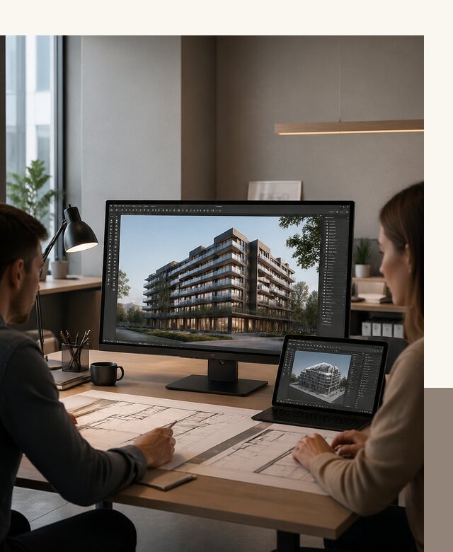 3D визуализация архитектуры и объектов строительства в Мурманске